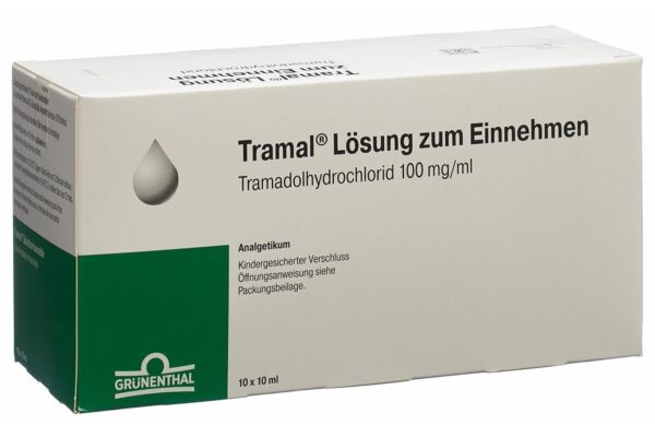 Tramal gouttes 100 mg/ml 10 fl 10 ml