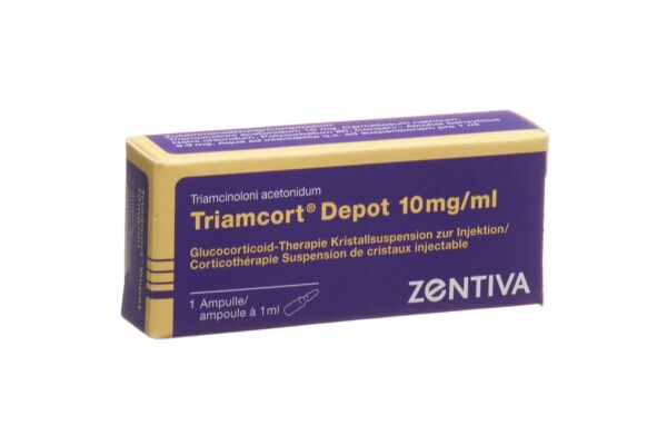 Triamcort Depot Krist Susp 10 mg/ml Amp 1 ml