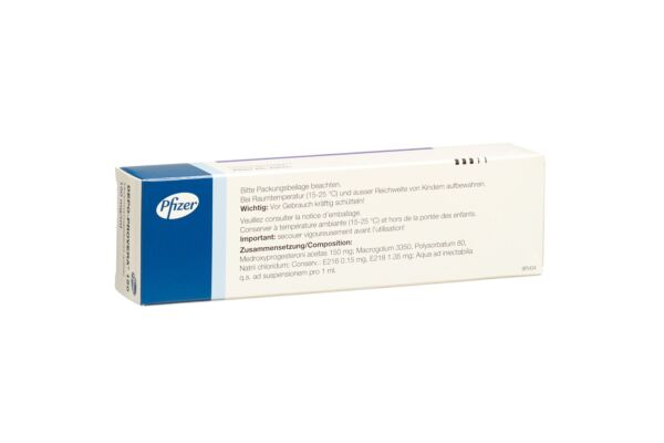Depo Provera Inj Susp 150 mg/ml Einwegspr 1 ml