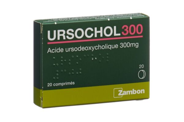 Ursochol cpr 300 mg 20 pce