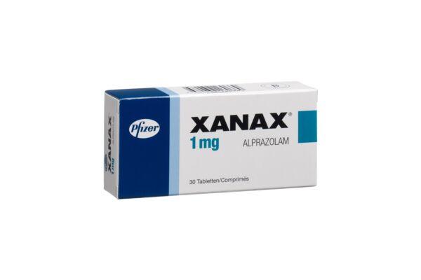 Xanax Tabl 1 mg 30 Stk