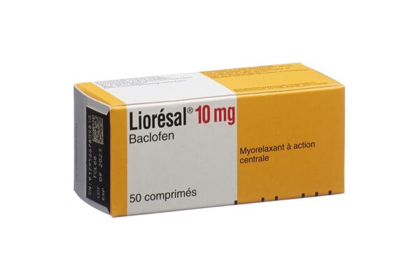 Lioresal Tabl 10 mg 50 Stk