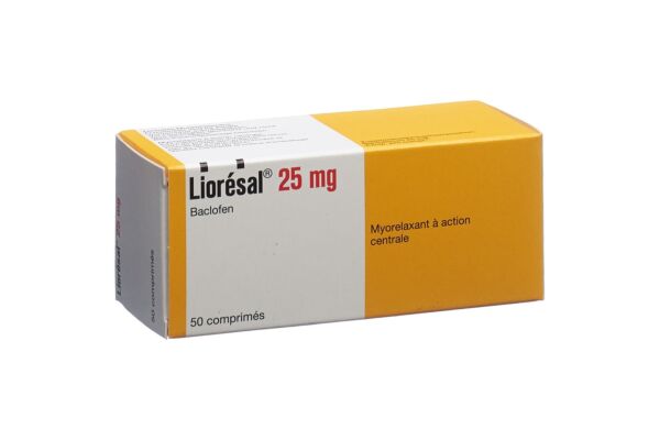 Lioresal Tabl 25 mg 50 Stk