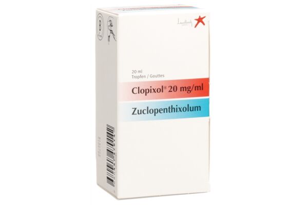 Clopixol gouttes 20 mg/ml fl 20 ml
