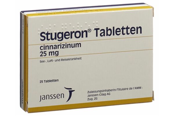 Stugeron Tabl 25 mg 25 Stk