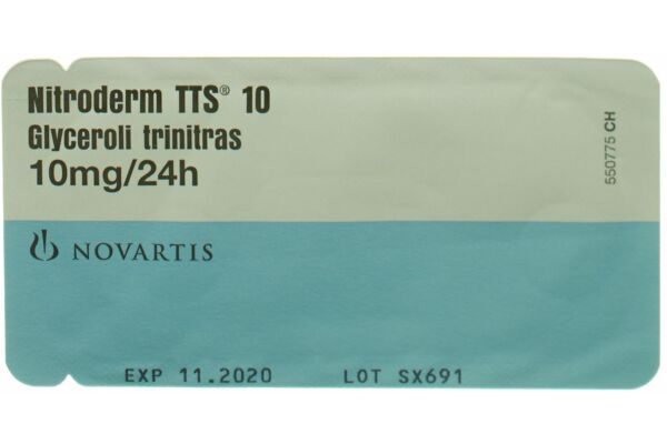Nitroderm TTS 10 mg/24h sach 10 pce