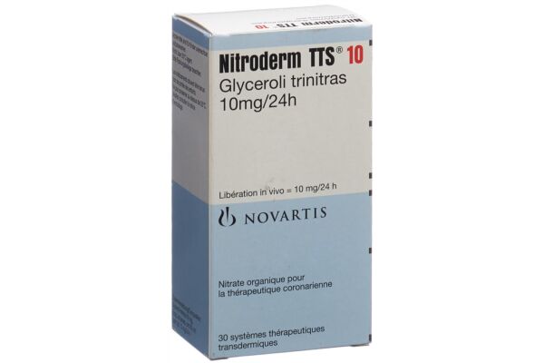 Nitroderm TTS 10 mg/24h sach 30 pce