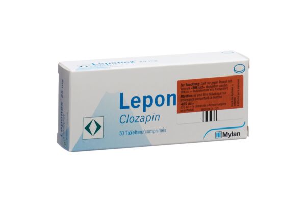 Leponex Tabl 25 mg 50 Stk