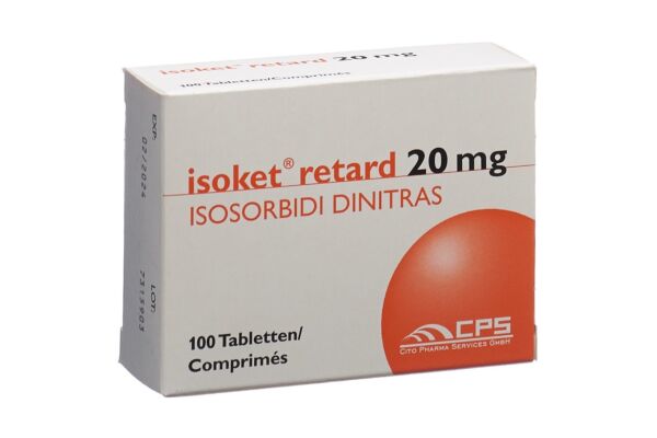 Isoket retard cpr ret 20 mg 100 pce