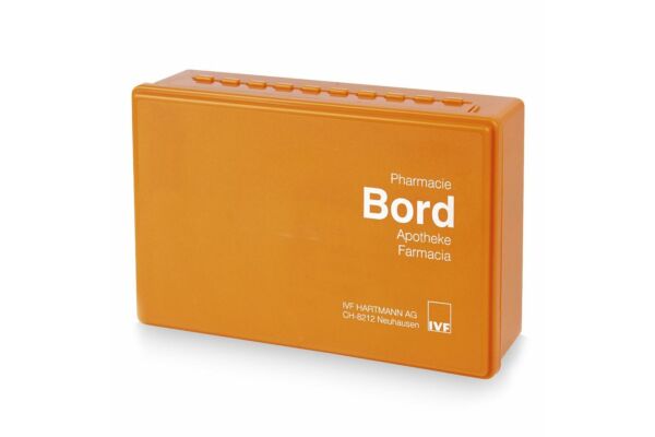 IVF BORD coffret plastique 26x17.5x8cm orange