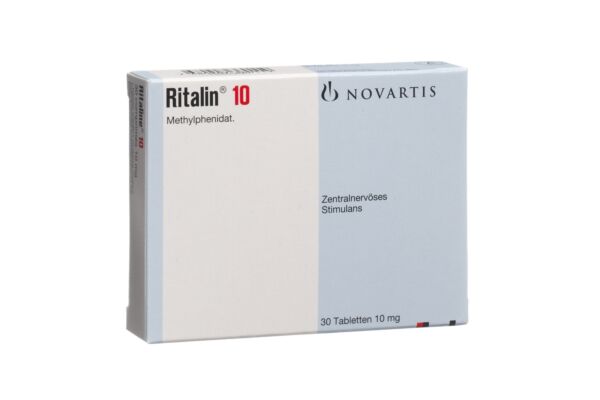 Ritaline cpr 10 mg 30 pce