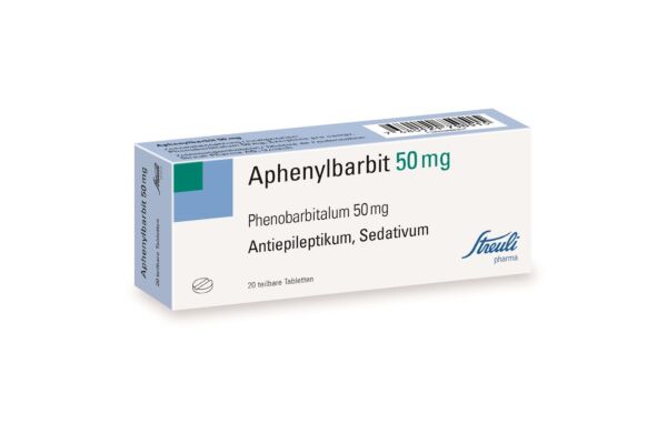 Aphénylbarbite Streuli cpr 50 mg 20 pce
