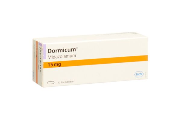 Dormicum Filmtabl 15 mg 30 Stk