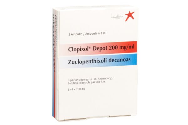 Clopixol Depot sol inj 200 mg/ml amp 1 ml