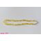 Amberstyle Bernsteinkette weiss citrin 32cm mit Karabinerverschluss thumbnail