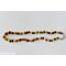 Amberstyle collier d'ambre multicolor mat 32cm avec fermoir à crochet thumbnail