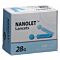 NANOLET Lancets 28G Box 100 Stk thumbnail