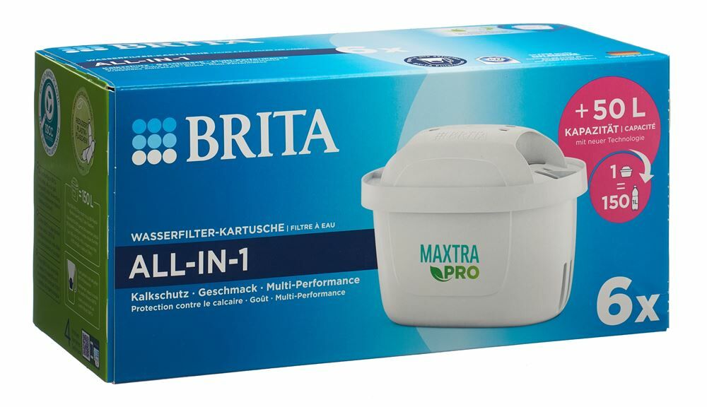 Achat Brita cartouches filtrantes Maxtra Pro All-In-1 6 pce en ligne