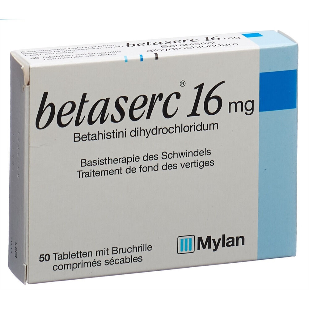 Bezwaar Blind persoonlijkheid Betaserc Tabl 16 mg 50 Stk auf Rezept kaufen | Amavita