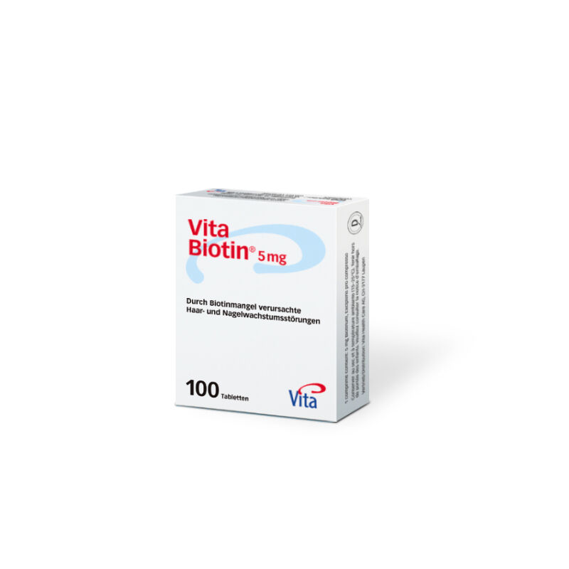 Vita Biotin Tabl 5 mg 100 Stk