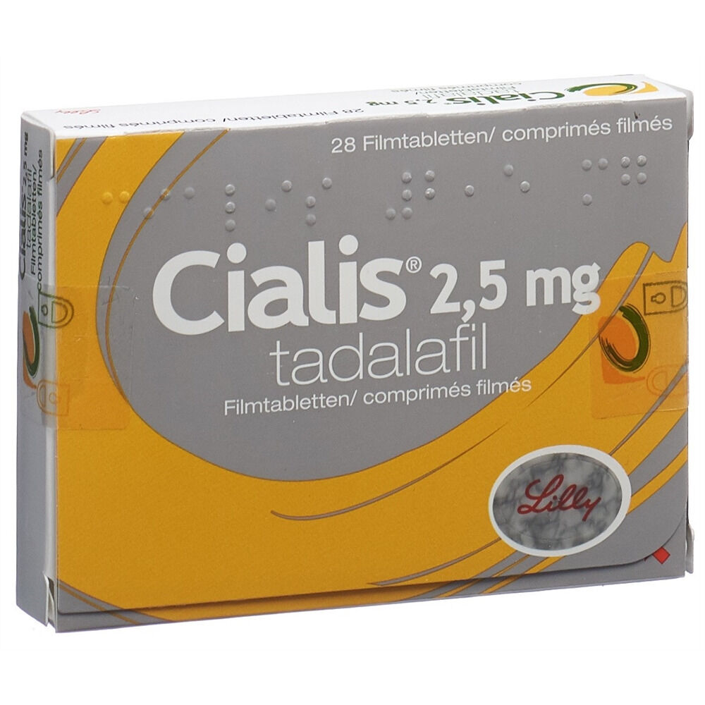 Acquistare Cialis Filmtabl 2.5 mg 28 Stk su ricetta da Amavita