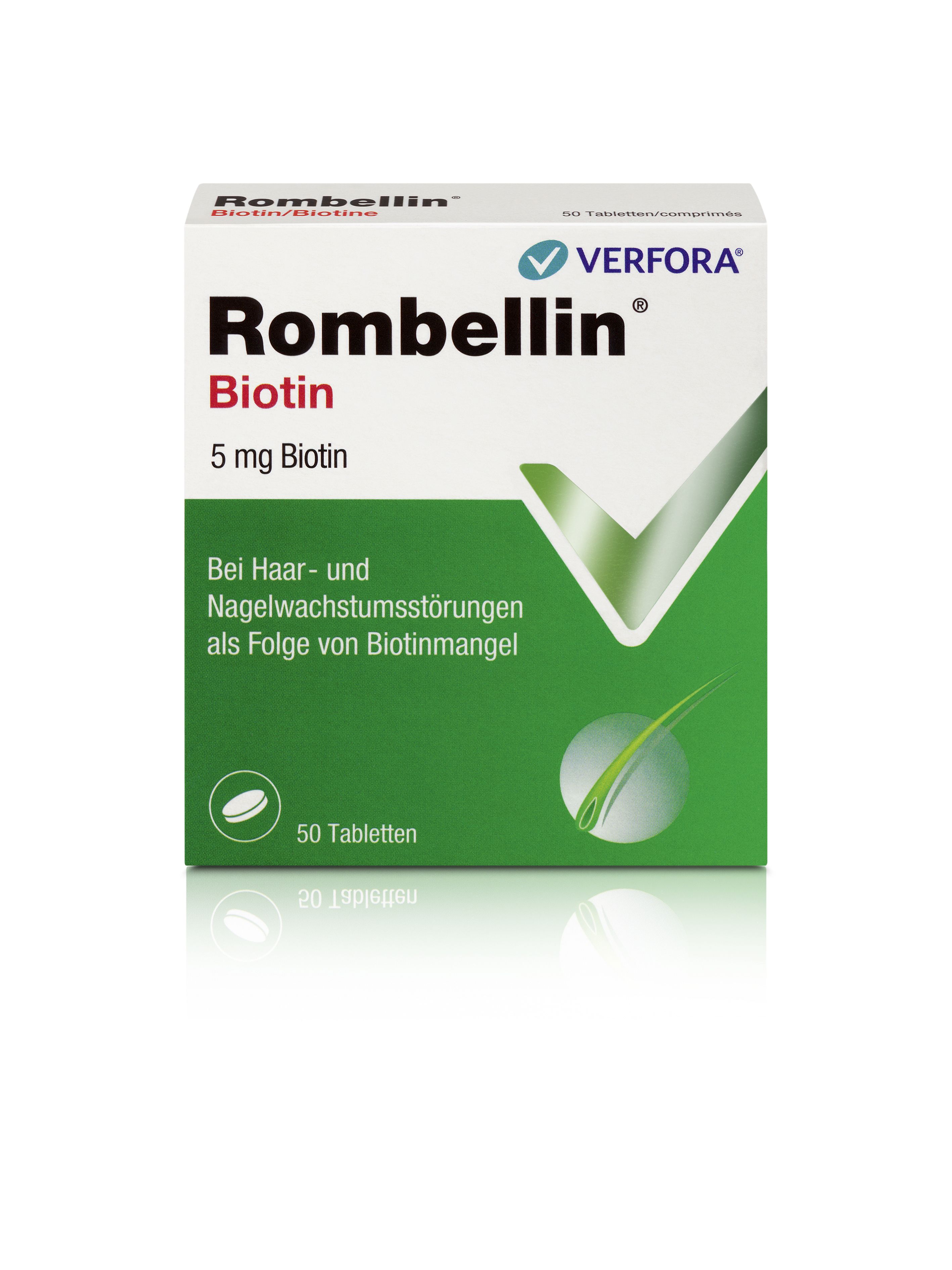 Rombellin Tabl 5 Mg Biotin 50 Stk Amavita