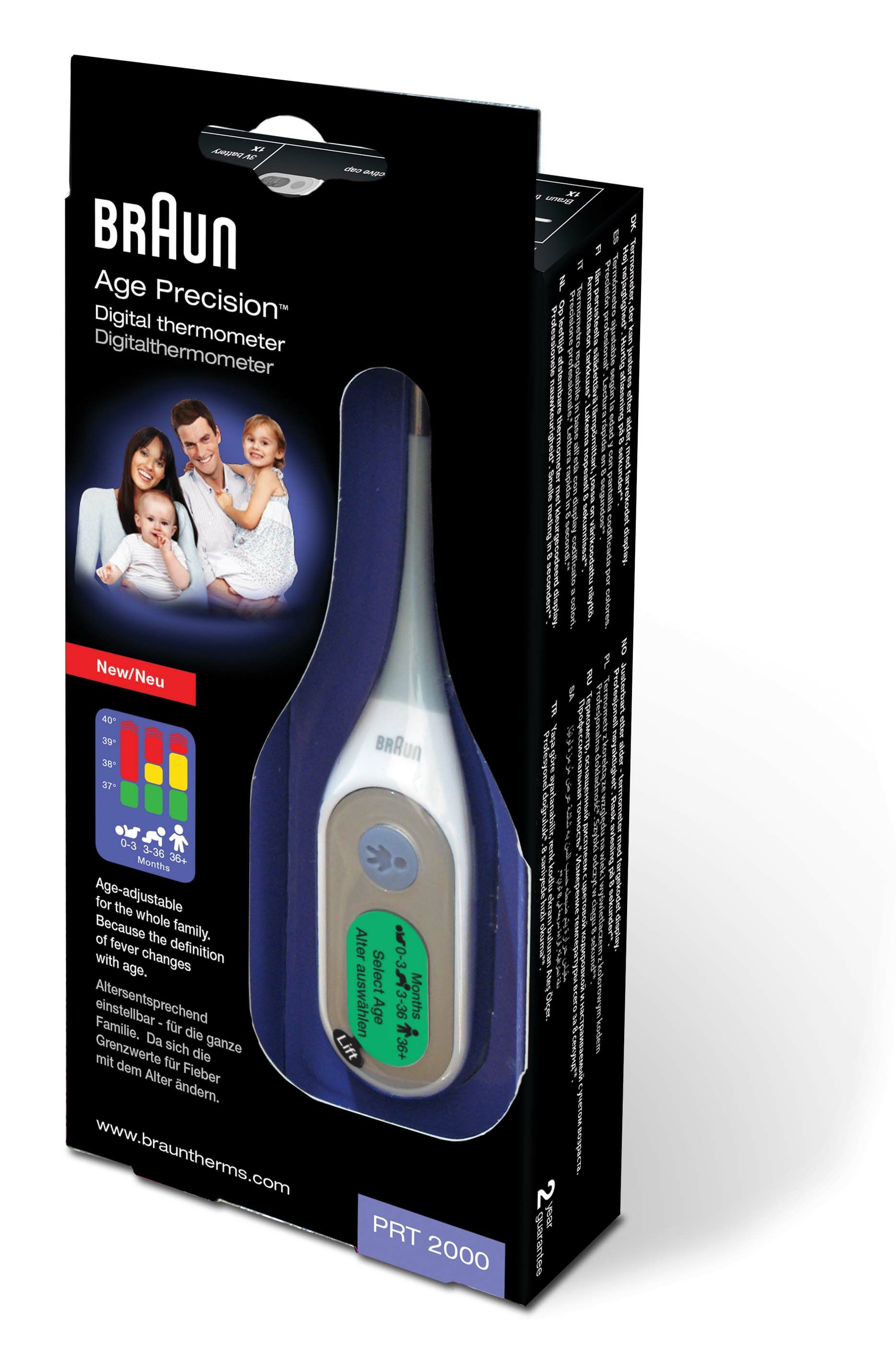 Braun Age Precision digital Thermometer PRT 2000 kaufen | Amavita Apotheke