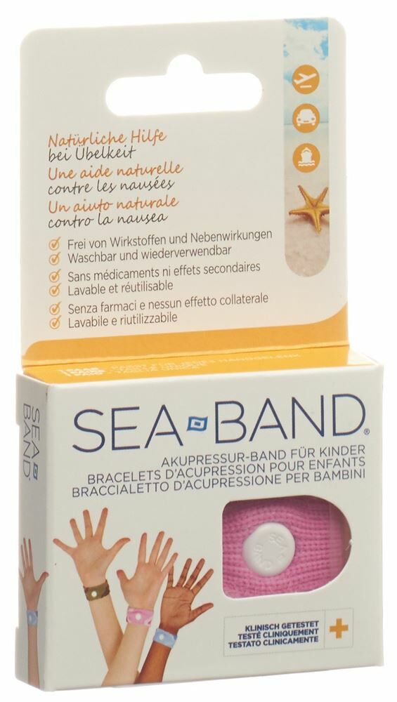 Sea Band - Bracelets contre le mal des transports des enfants