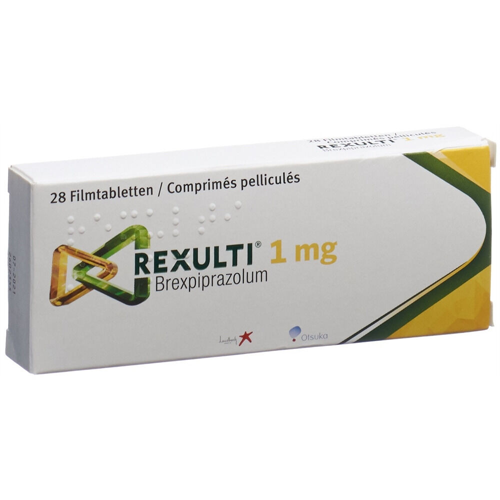 Rexulti Filmtabl 1 mg 28 Stk auf Rezept kaufen