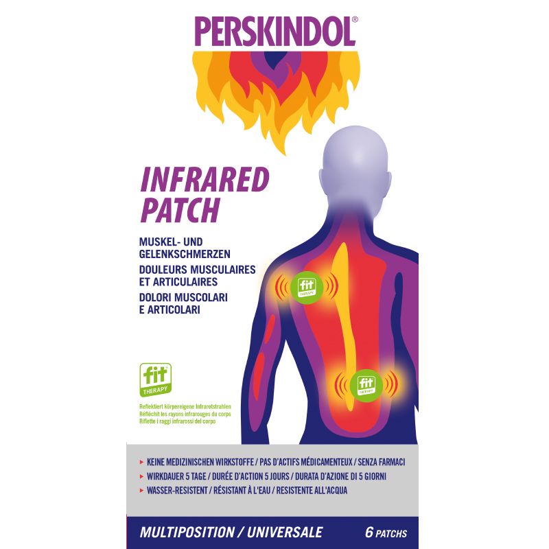 Perskindol Infrared Patch Multiposition 6 Pce Pas Cher
