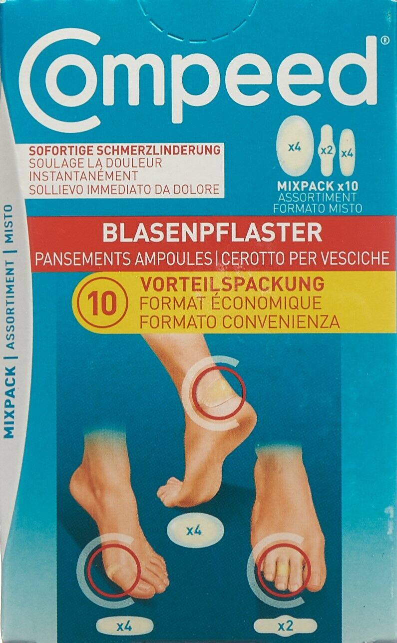 Pansements ampoules orteils Compeed
